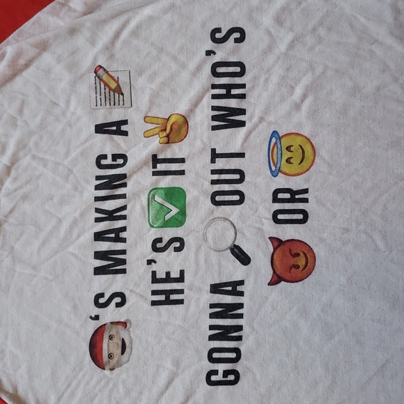 Christmas T-shirt  Set of 2 Size L & XL - Picture 2 of 3